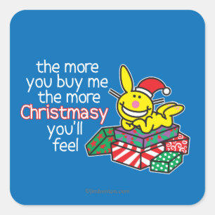 Sticker Carré Sensation Christmasy