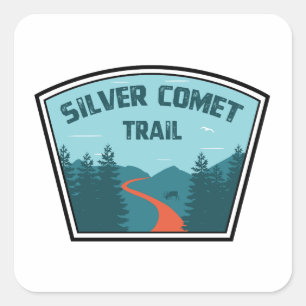 Sticker Carré Sentier Silver Comet Géorgie