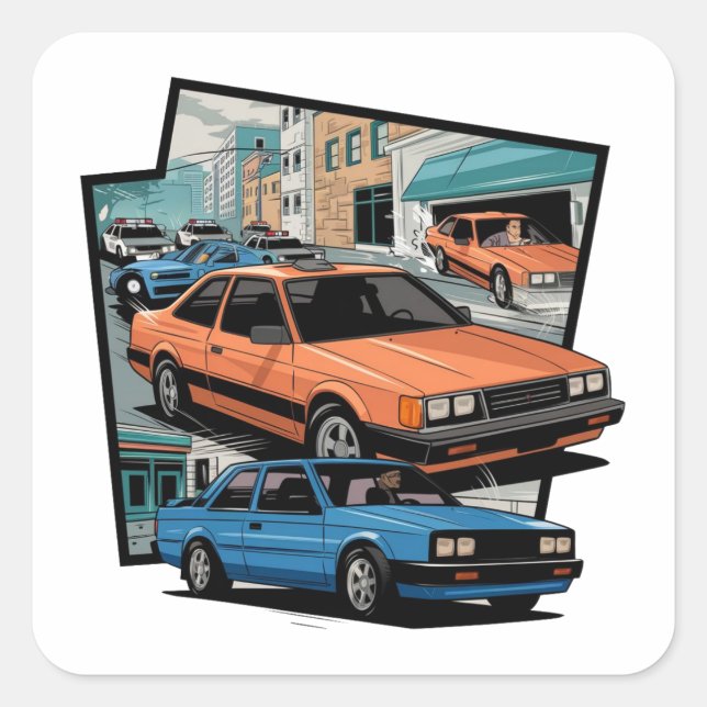 Sticker Carré Sentra (Devant)