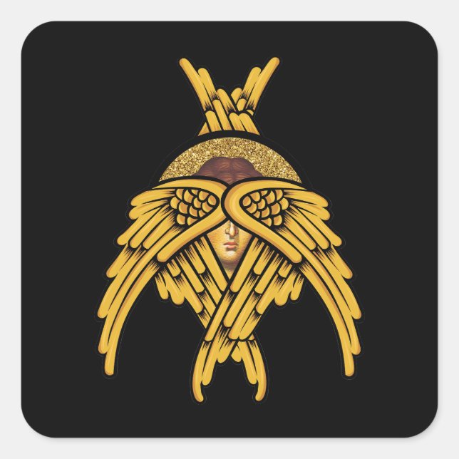 Sticker Carré Seraphim Angel (Devant)