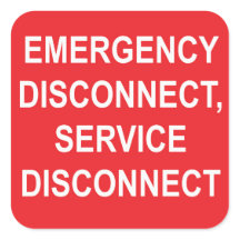 Service de déconnexion d'urgence SIX LABELS Déconn