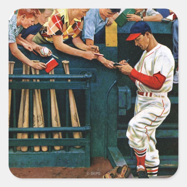 Sticker Carré Session automatique (Devant)