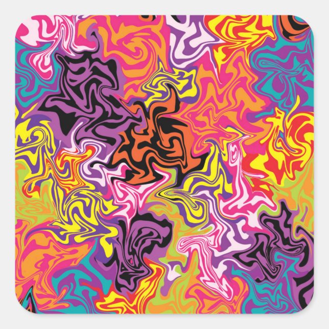 Sticker Carré Sherbet (Devant)