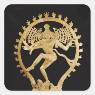 Sticker Carré Shiva Nataraja