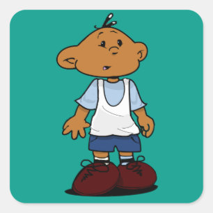 Sticker Carré Short Sleevez