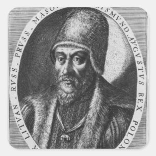 Sticker Carré Sigismund Augustus, roi de Pologne