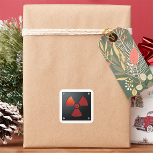 Sticker Carré Signal d'activité radio