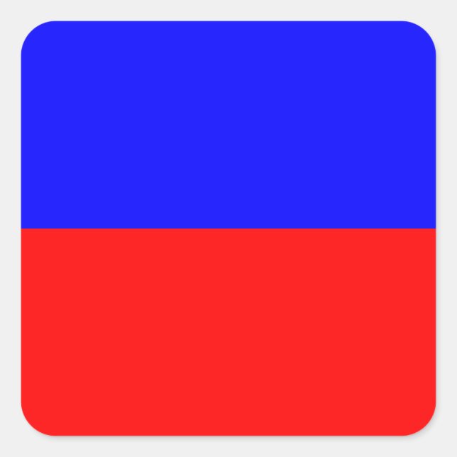 Sticker Carré Signal Nautique E (Écho) (Devant)