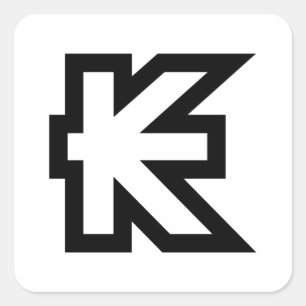 Sticker Carré SIGNE D'ARGENT Laos Kip Lao / Laotien