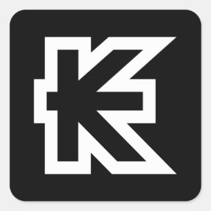 Sticker Carré SIGNE D'ARGENT Laos Kip Lao / Laotien