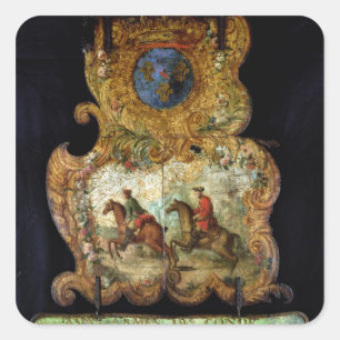 Sticker Carré Signe pour le Royal Mail de Chantilly