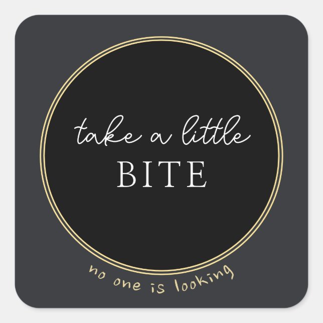 Sticker Carré SIGNE promotionnelle MARCHÉ DES AGRICULTEURS BAKER (Devant)