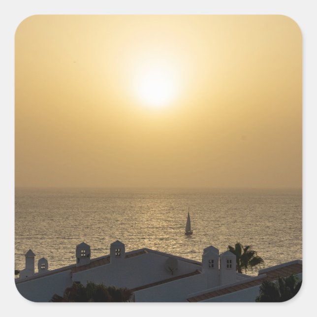 Sticker Carré Silence (Devant)