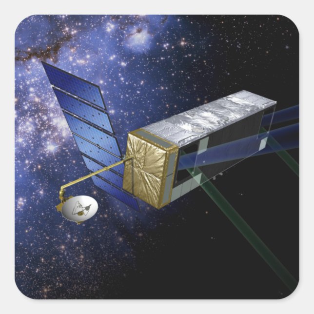 Sticker Carré SIM PlanetQuest (Devant)