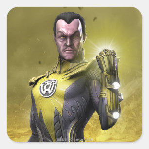Sticker Carré Sinestro