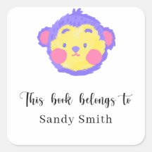 Singe - Ce livre appartient à