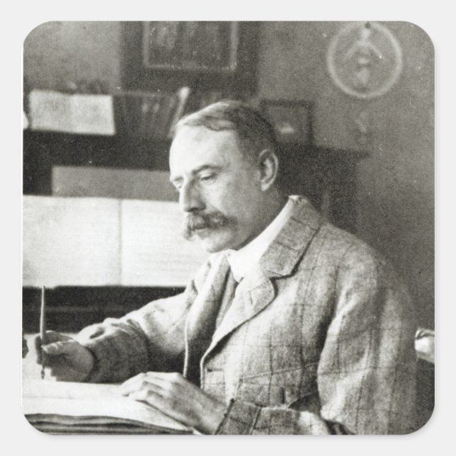 Sticker Carré Sir Edward Elgar (Devant)