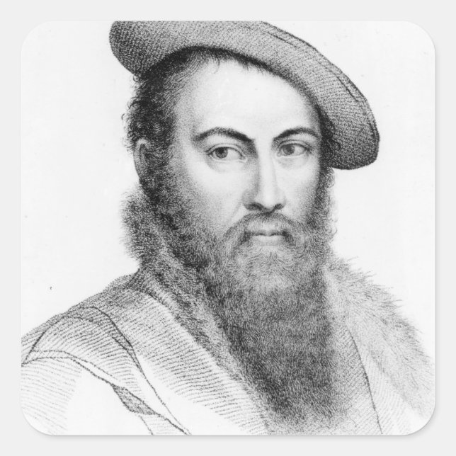 Sticker Carré Sir Thomas Wyatt (Devant)