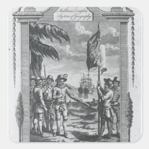 Sticker Carré Sir Walter Raleigh