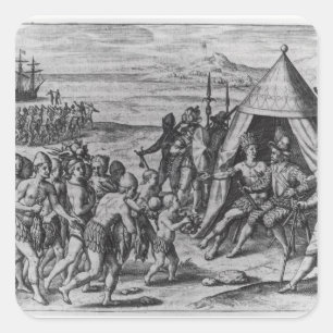 Sticker Carré Sir Walter Raleigh