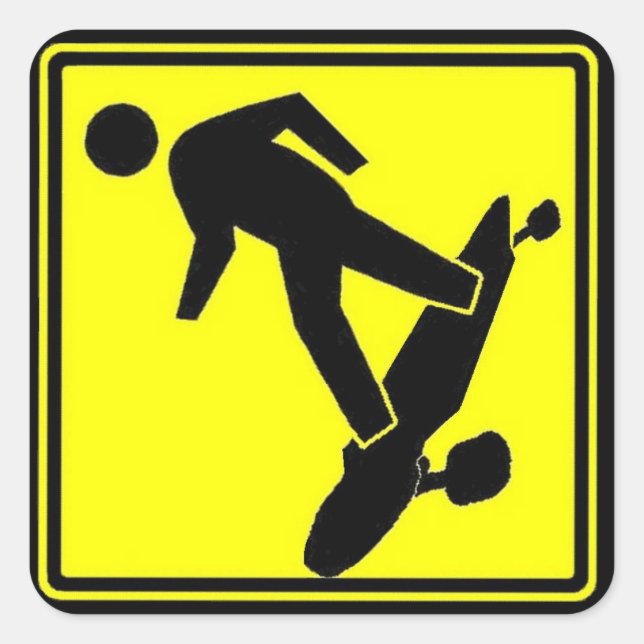 Sticker Carré Sk8r Xing (Devant)