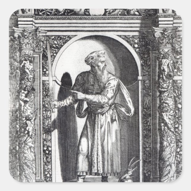 Sticker Carré Skanderbeg (Devant)