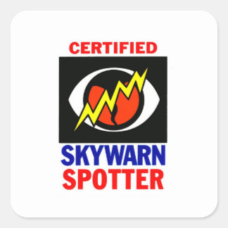 Sticker Carré SkyWarn