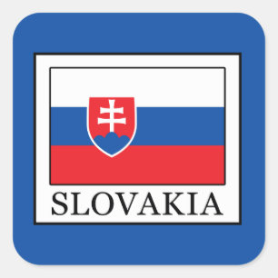 Sticker Carré Slovaquie