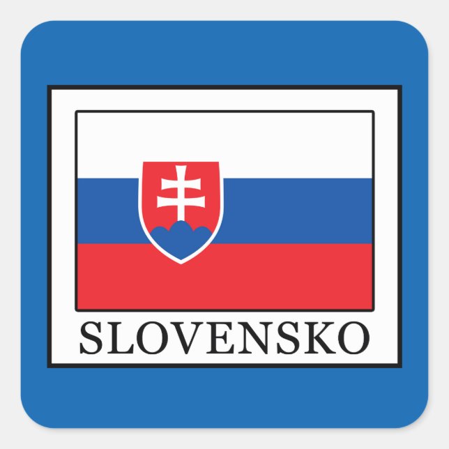 Sticker Carré Slovène (Devant)