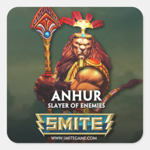 Sticker Carré SMITE : Anhur, Couche d'ennemis