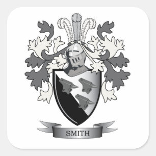 Sticker Carré Smith Family Crest