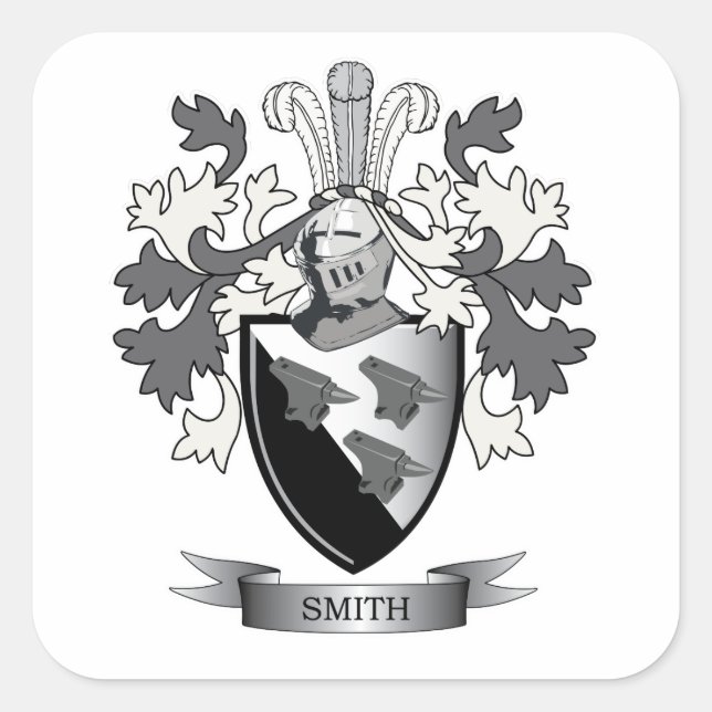 Sticker Carré Smith Family Crest (Devant)