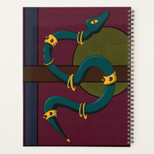 Sticker Carré Snake