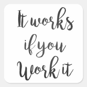 Sticker Carré Sobriety 12 étape de récupération soumission cadea