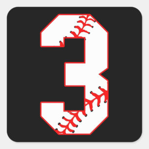 Sticker Carré Soeur de baseball Je suis juste ici pour le joueur