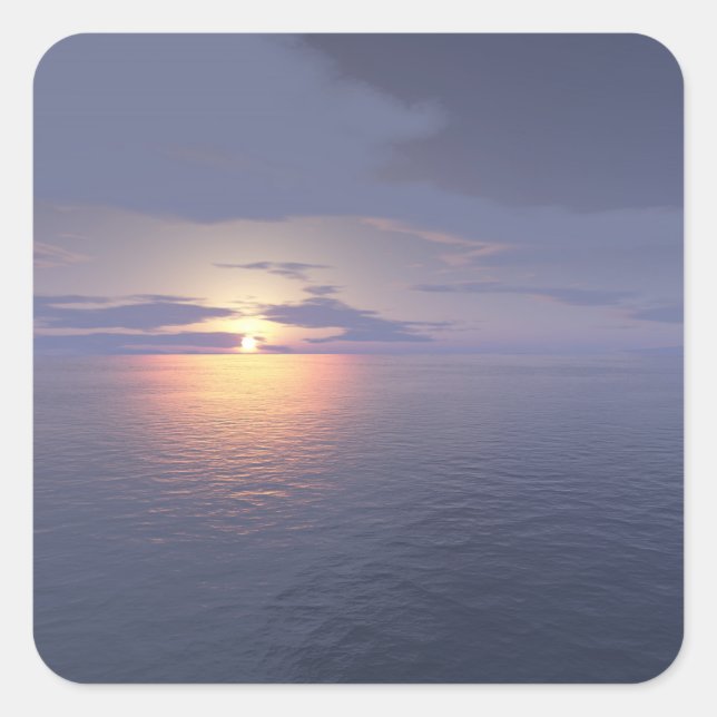 Sticker Carré Soleil (Devant)