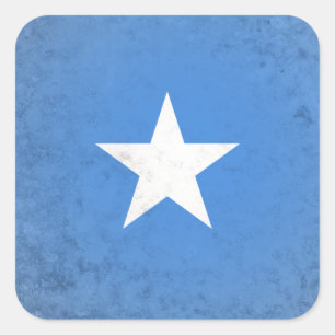 Sticker Carré Somalie