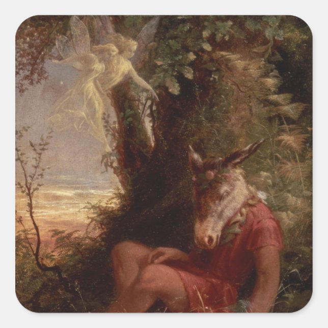 Sticker Carré Sommeil inférieur, 1891 (Devant)