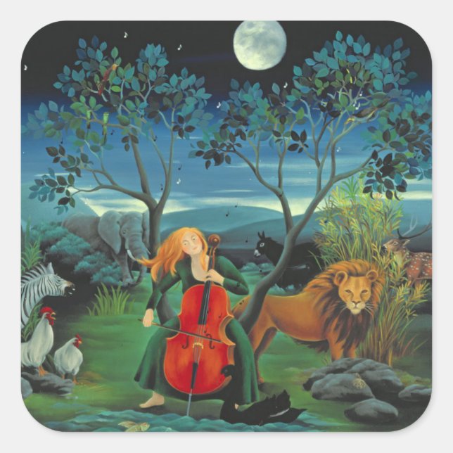 Sticker Carré Sonate pour moonshine 2006 (Devant)