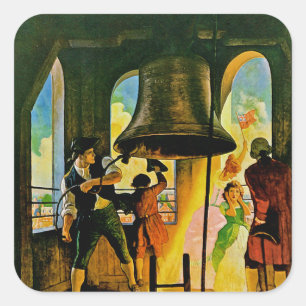 Sticker Carré Sortez la liberté