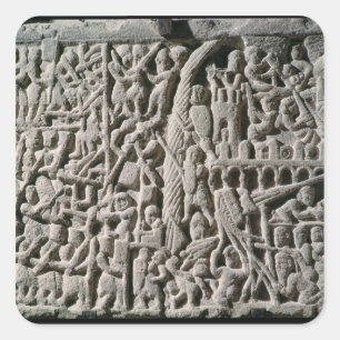 Sticker Carré Soulagement du siège de Carcassonne