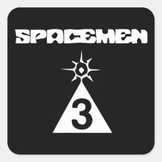 Sticker Carré Spaceman 3