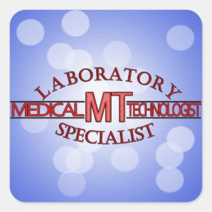 STICKER CARRÉ SPÉCIALISTE MT TECHNOLOGUE MÉDICALE