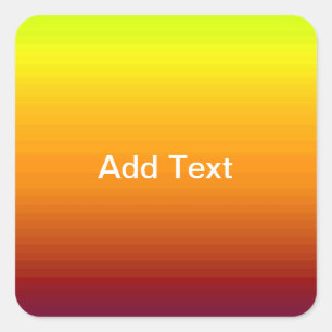 Sticker Carré Spectre des couleurs horizontales -3