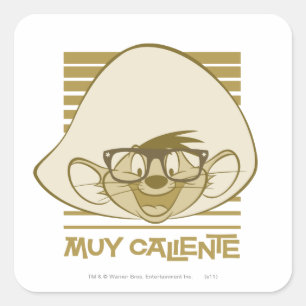 Sticker Carré SPEEDY GONZALES™ - Muy Caliente