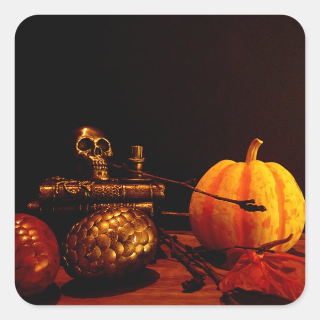 Sticker Carré Spirit of Autumn (Devant)