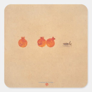 Sticker Carré Spiritueux dans le ciel et les séries No.5 de la