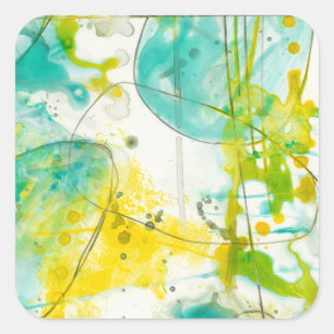 Sticker Carré Splash II