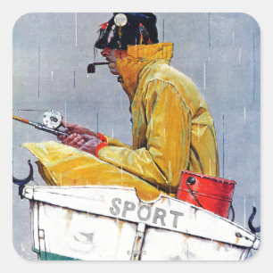 Sticker Carré Sport