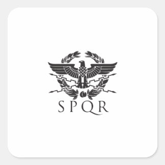 Sticker Carré spqr hemblem.ai
